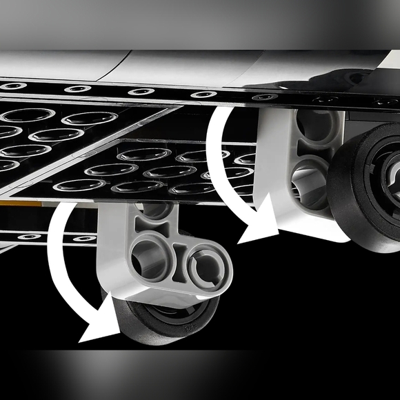 LEGO 3-in-1 Space Shuttle Adventure Set - Black, White, Gray RETIRED SET - Picture 11 of 12